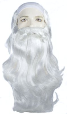 International Wigs®: Father Time Wig, Beard and Mustache Set by Lacey